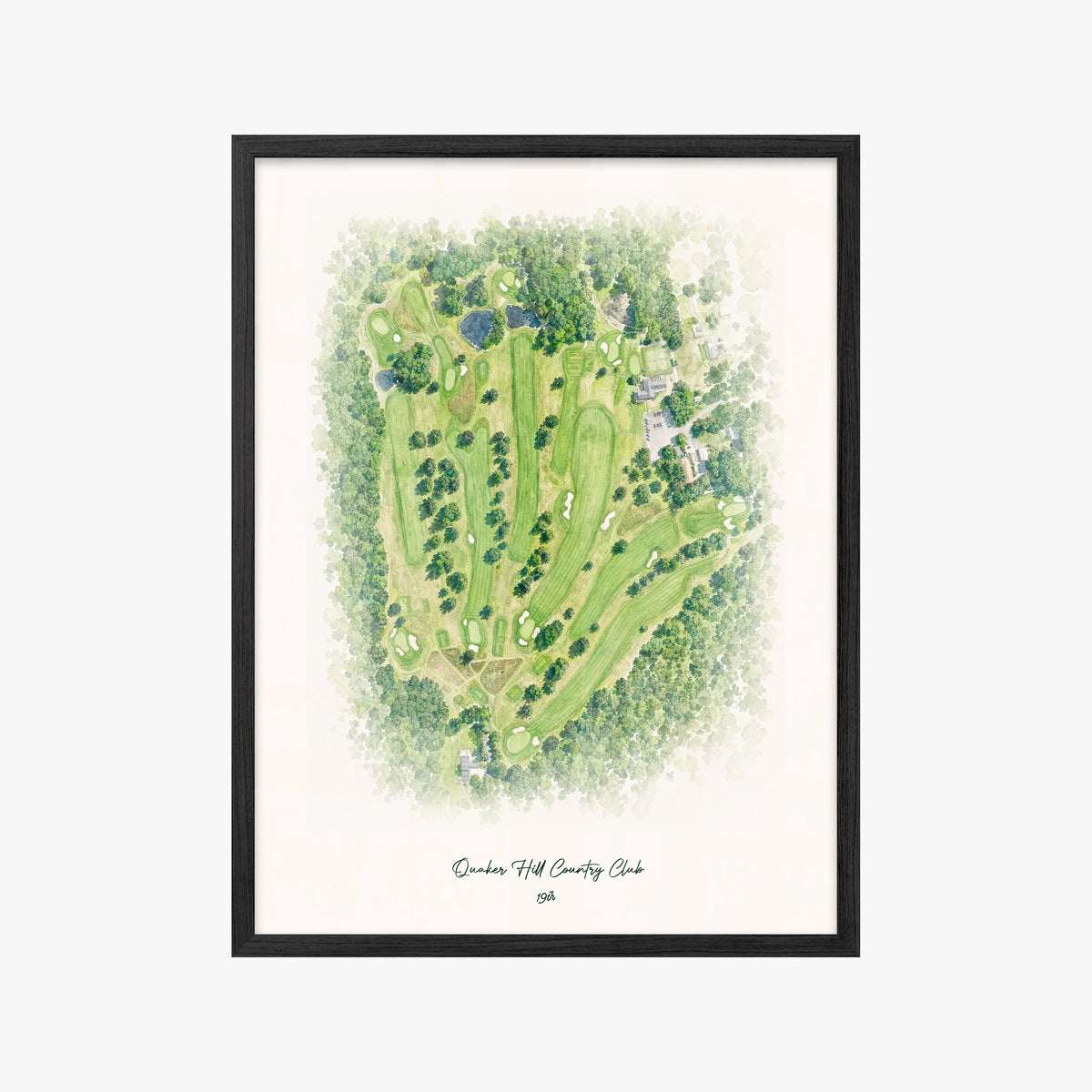 Quaker Hill Country Club black frame