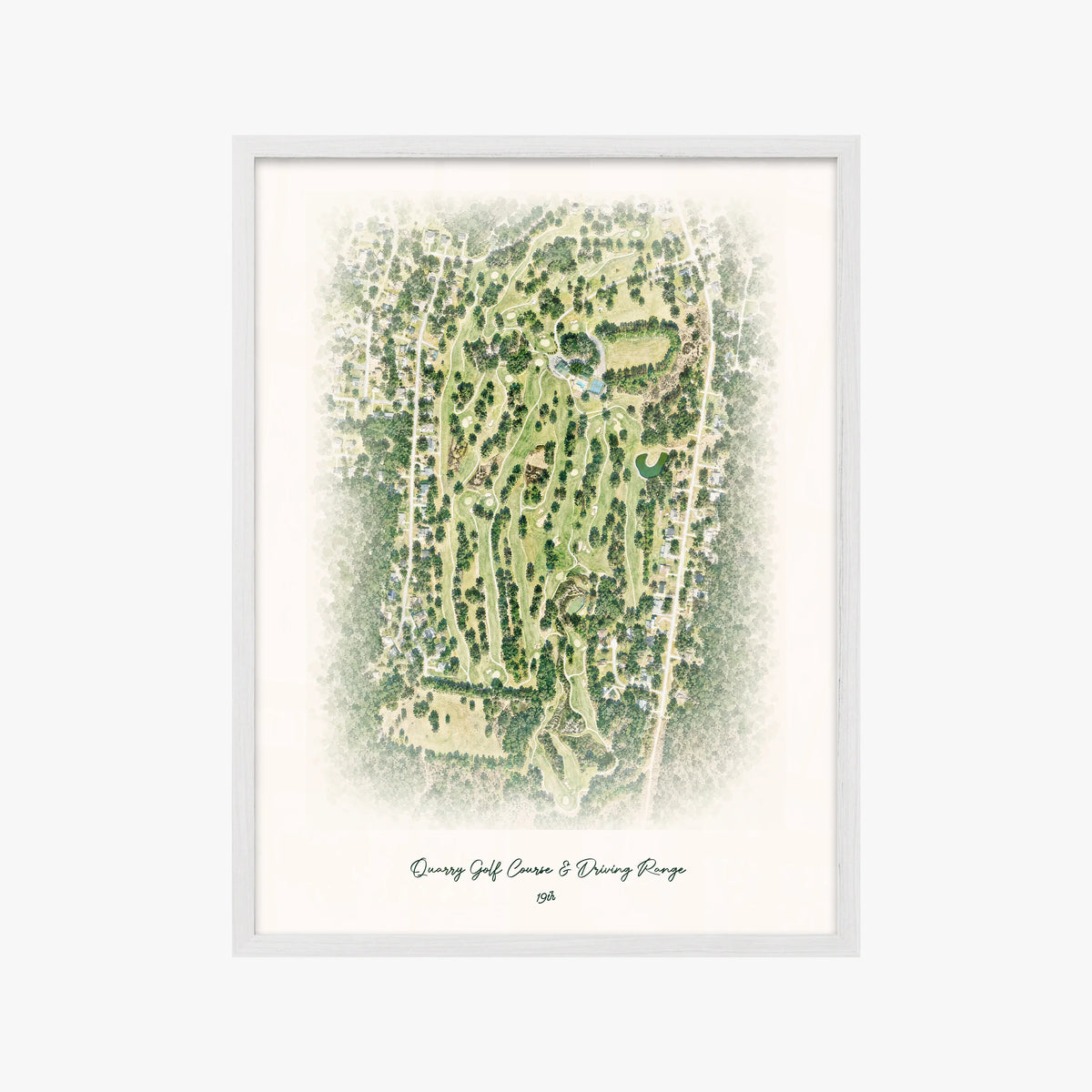 Quarry Golf Course & Driving Range white frame