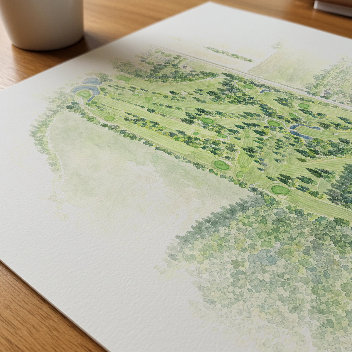 Quiet Times Golf Course mockup 4