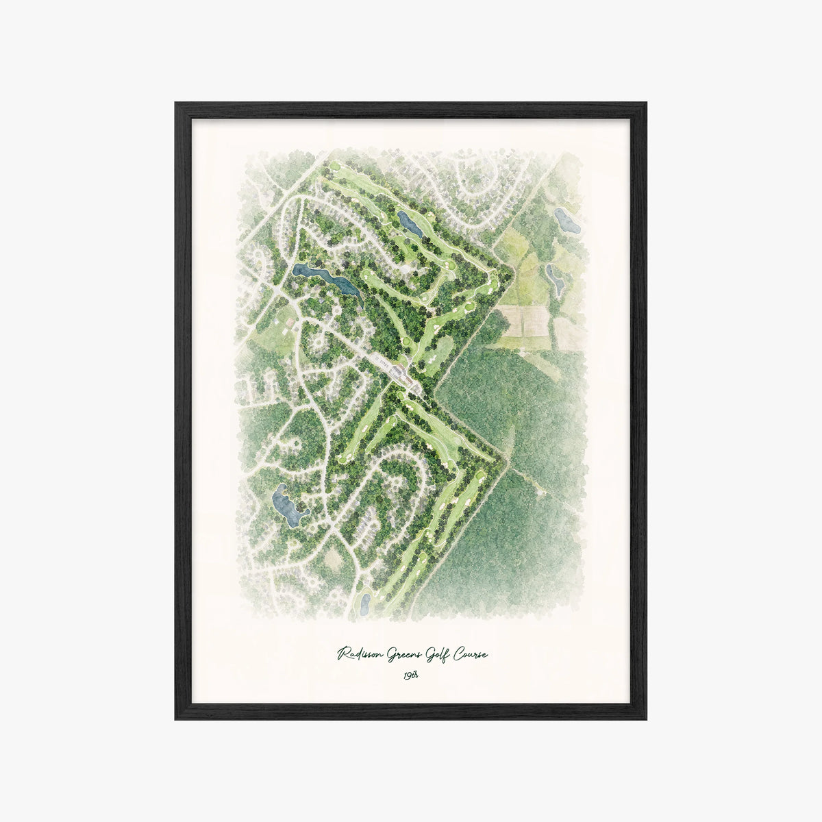 Radisson Greens Golf Course black frame
