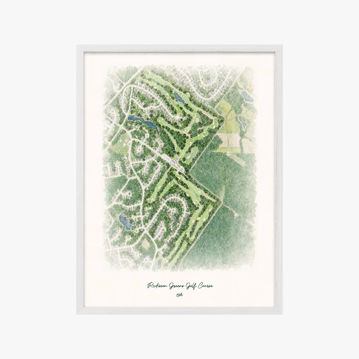 Radisson Greens Golf Course white frame