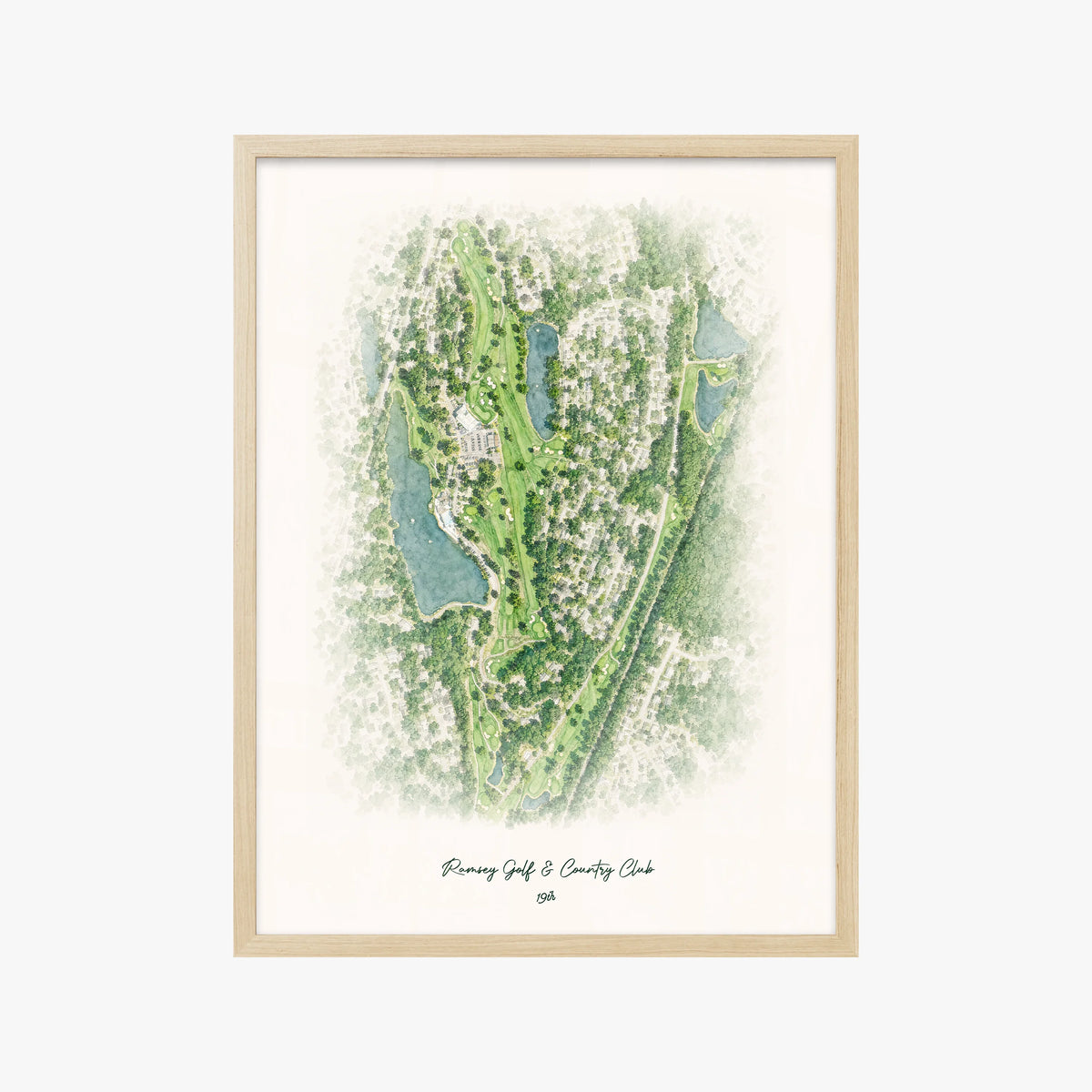 Ramsey Golf & Country Club wood frame