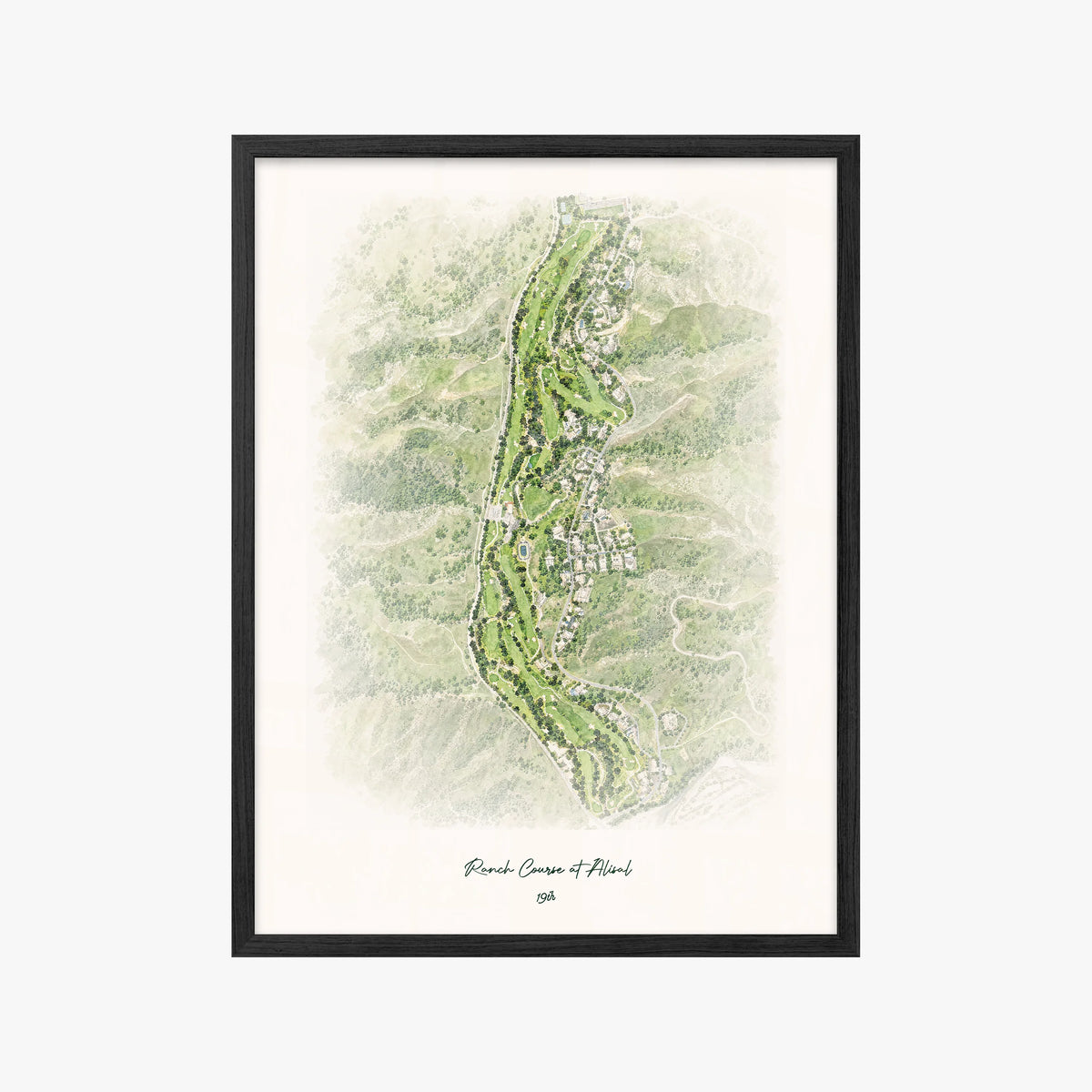 Ranch Course at Alisal black frame
