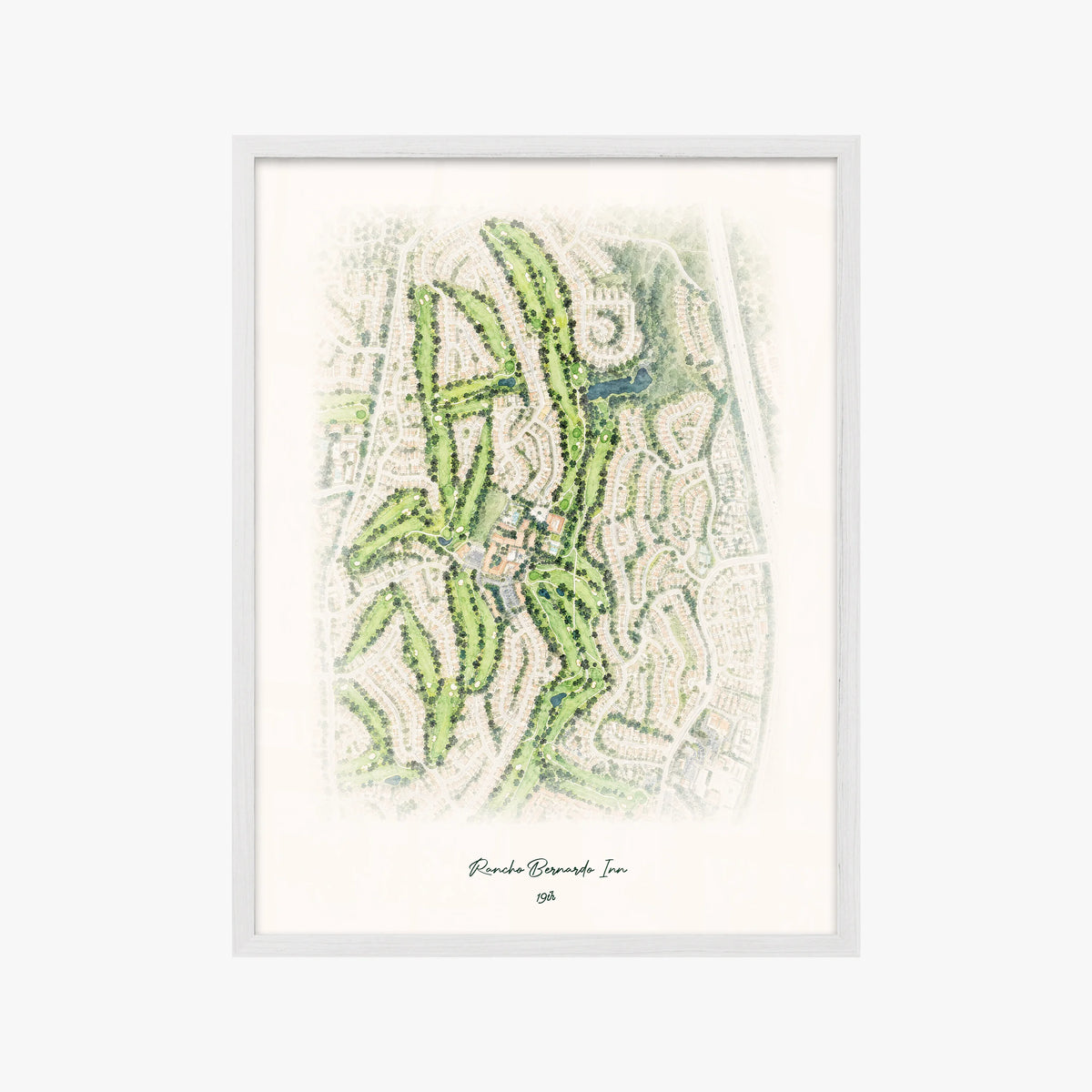 Rancho Bernardo Inn white frame