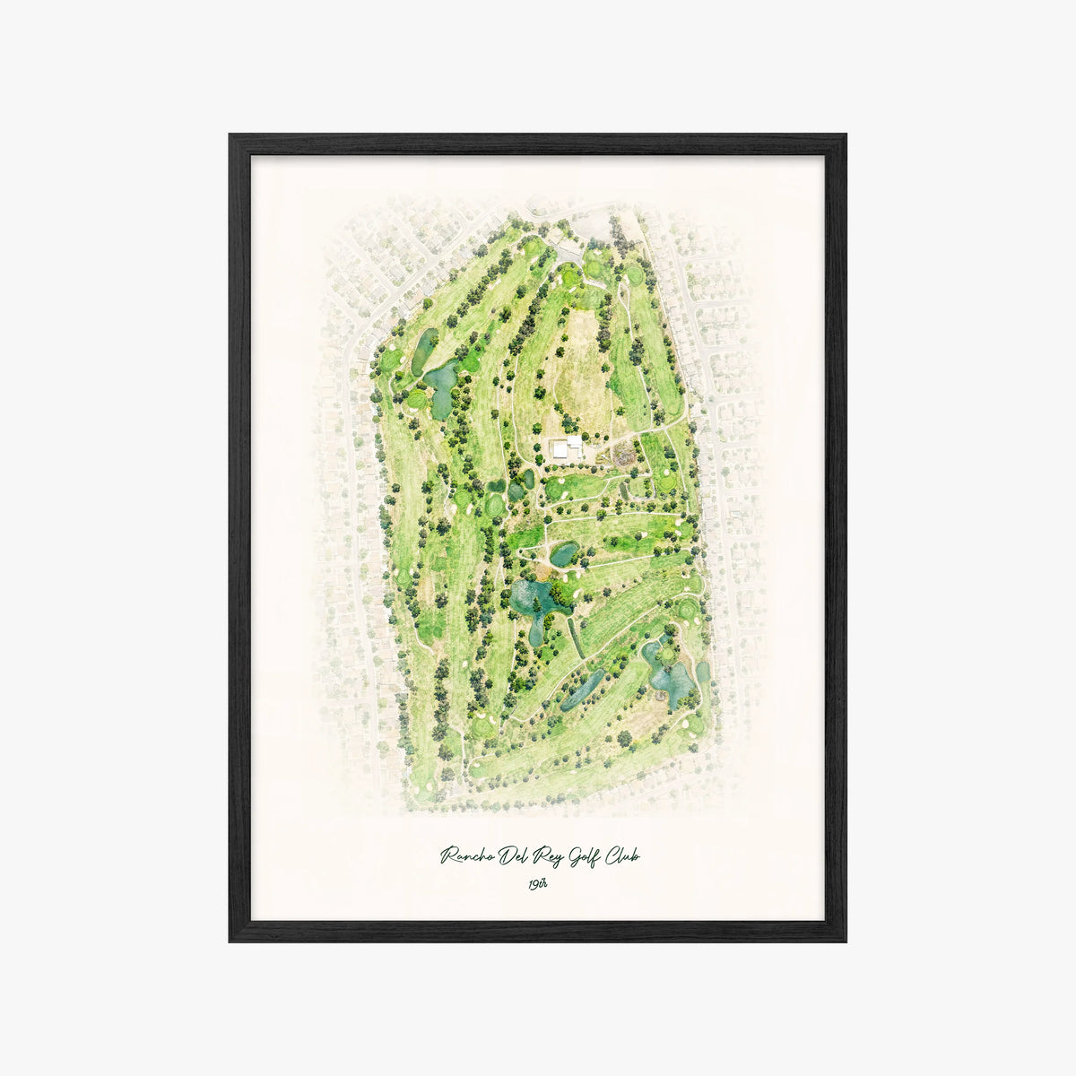 Rancho Del Rey Golf Club black frame