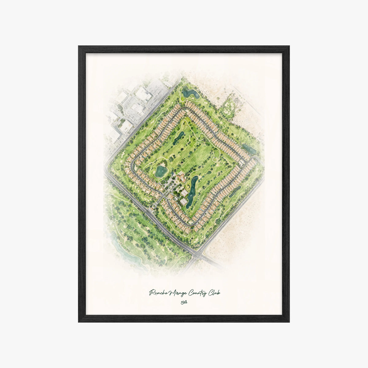 Rancho Mirage Country Club black frame