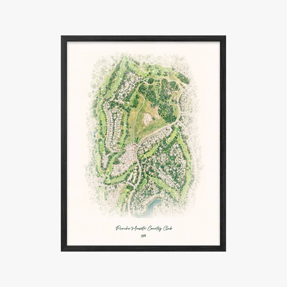 Rancho Murieta Country Club black frame