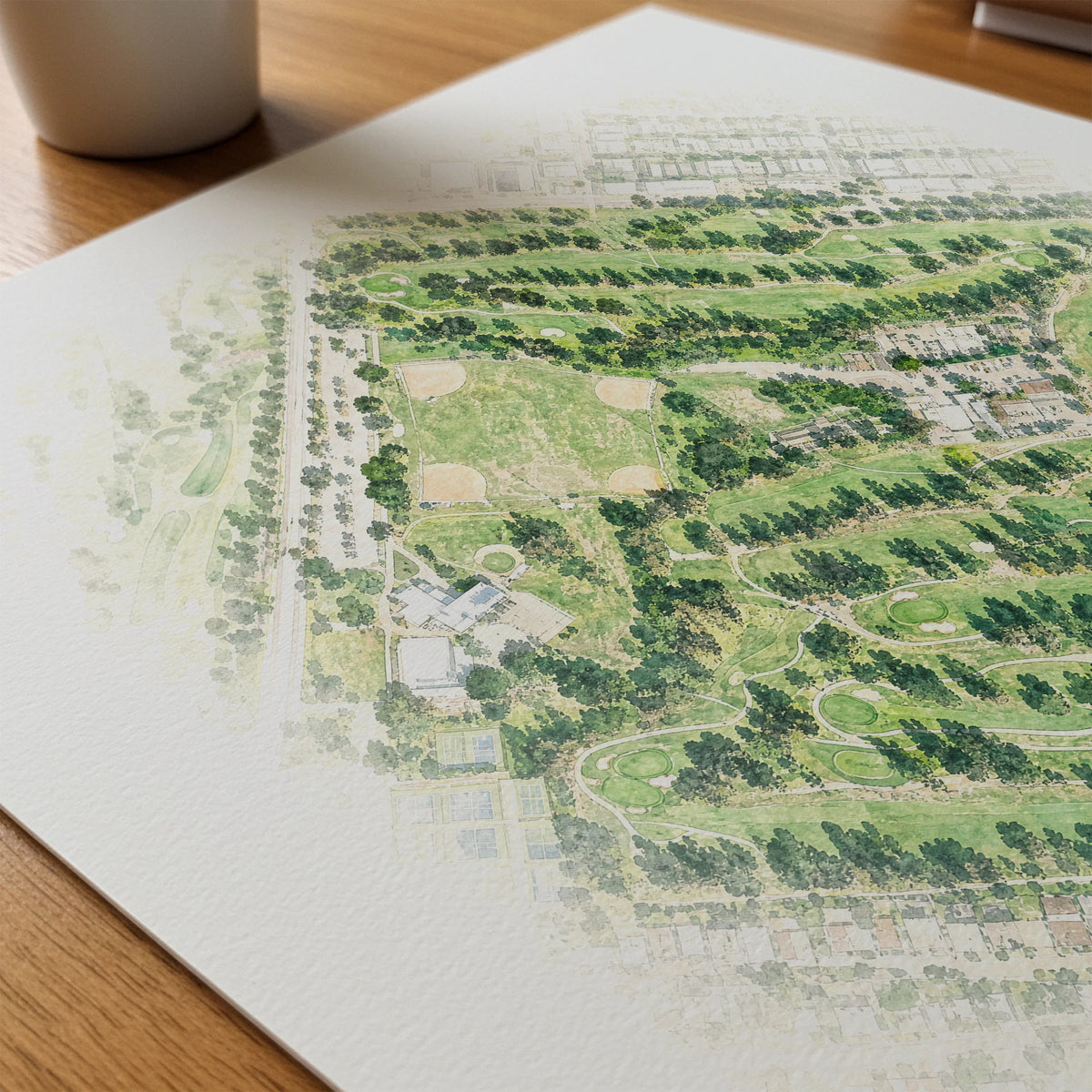 Rancho Park Golf Course mockup 4