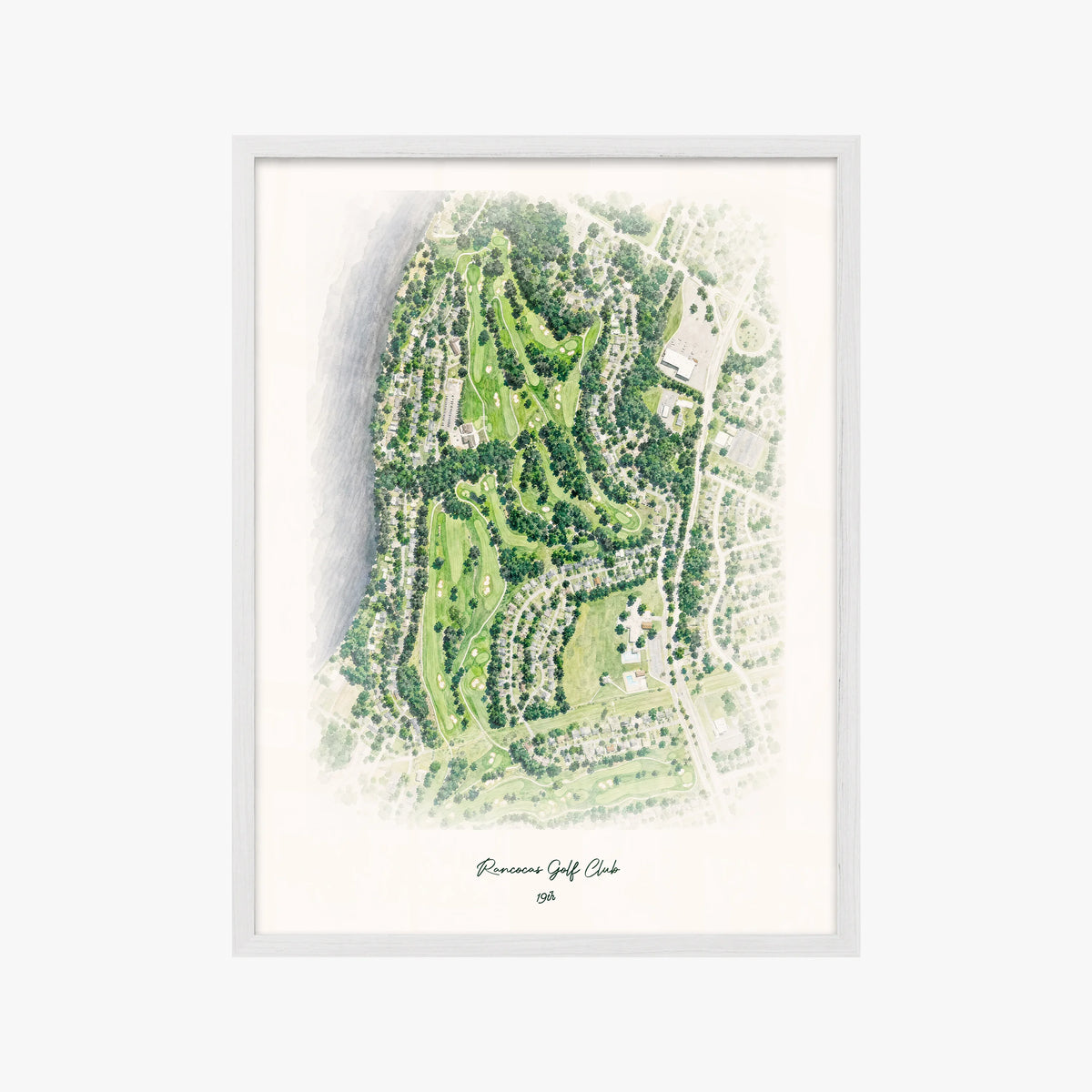 Rancocas Golf Club white frame