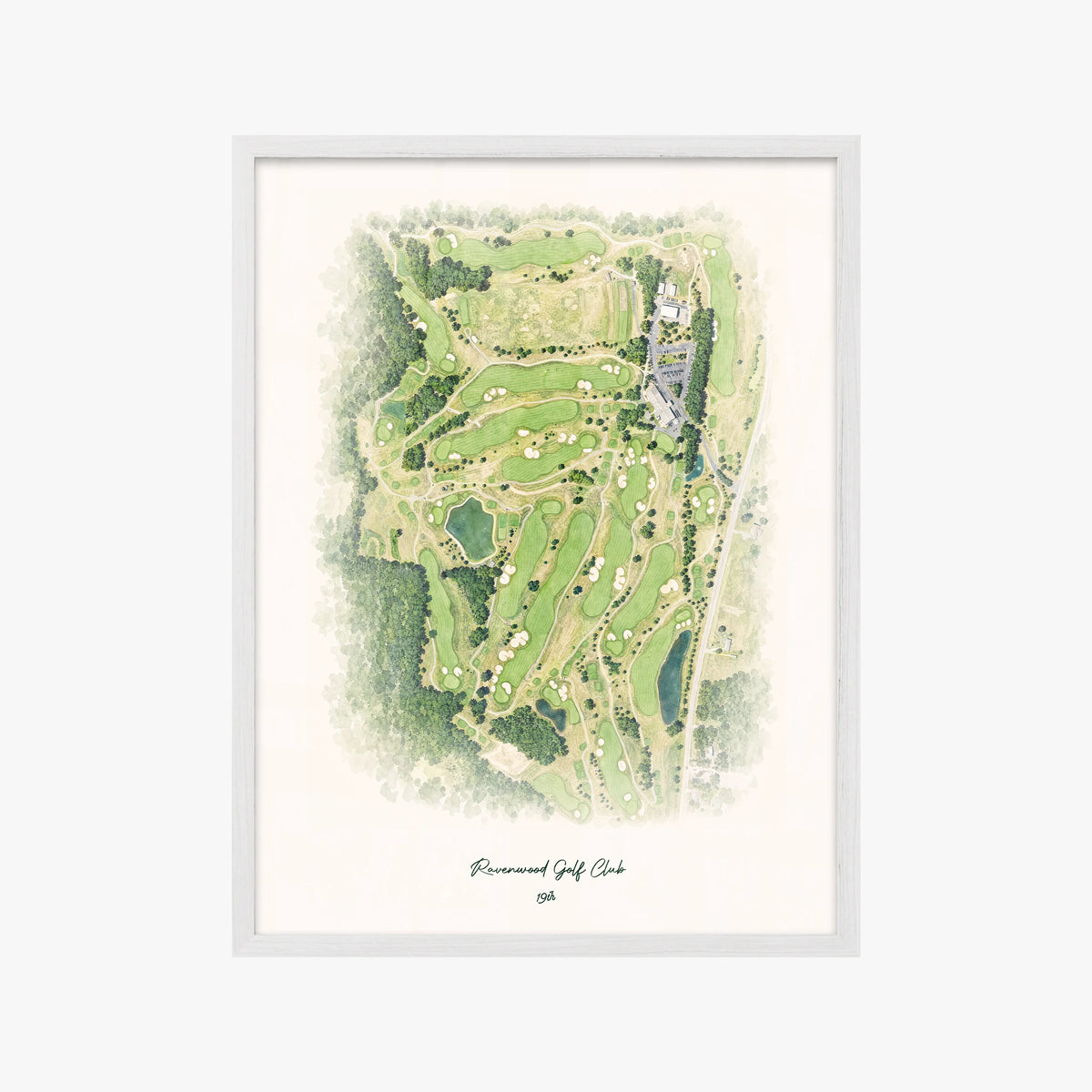 Ravenwood Golf Club white frame