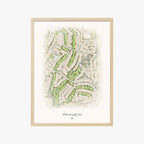 Redhawk Golf Club wood frame