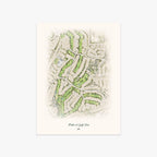 Redhawk Golf Club printed artwork
