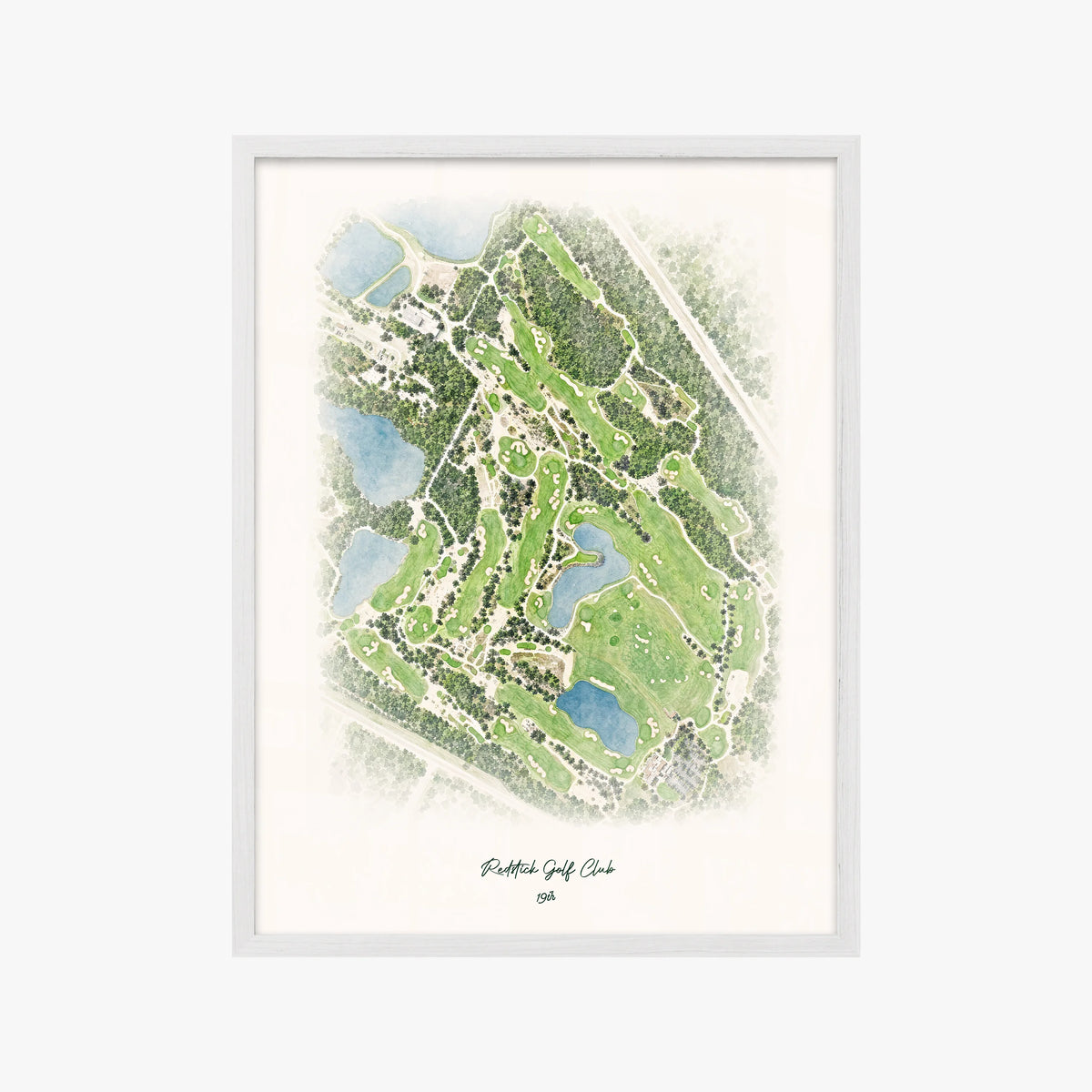 Redstick Golf Club white frame