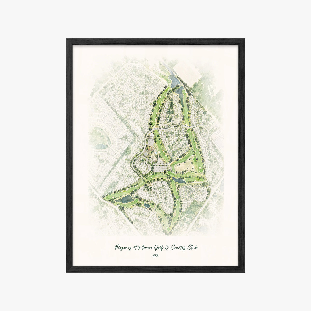 Regency at Monroe Golf & Country Club black frame