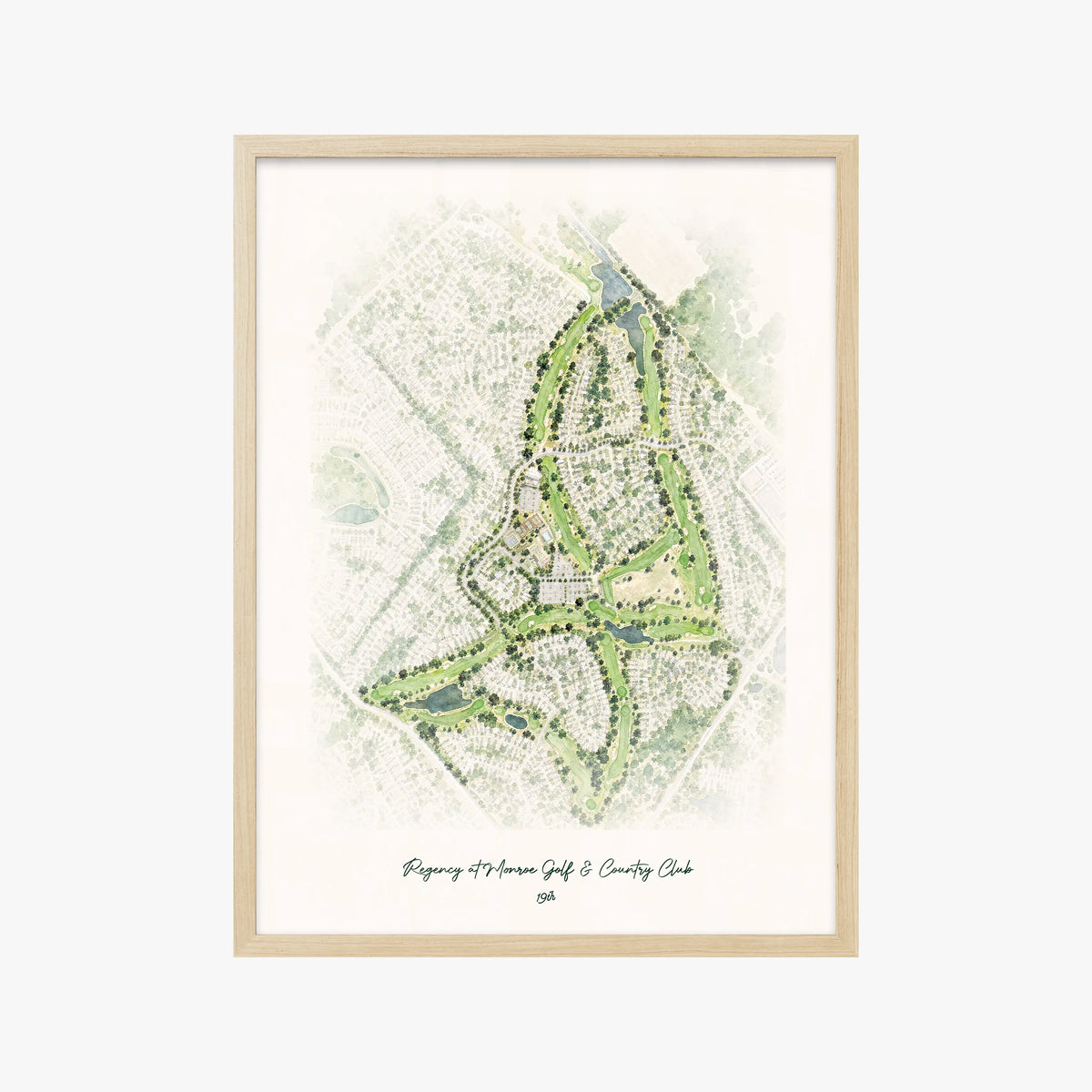 Regency at Monroe Golf & Country Club wood frame