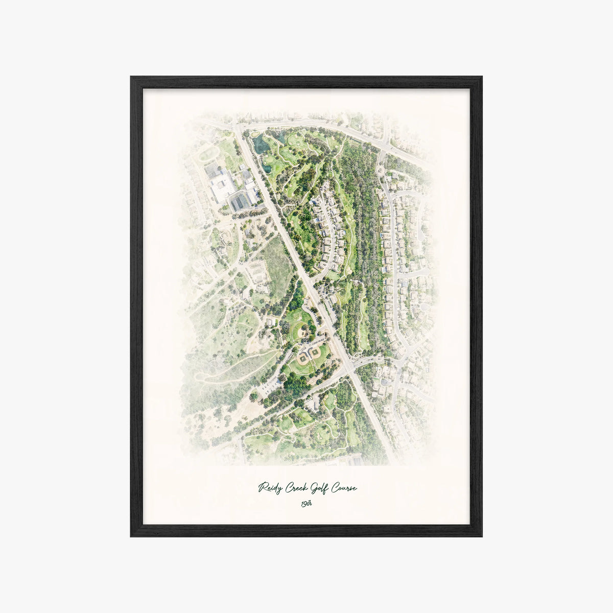 Reidy Creek Golf Course black frame
