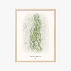Renaissance Golf Course wood frame