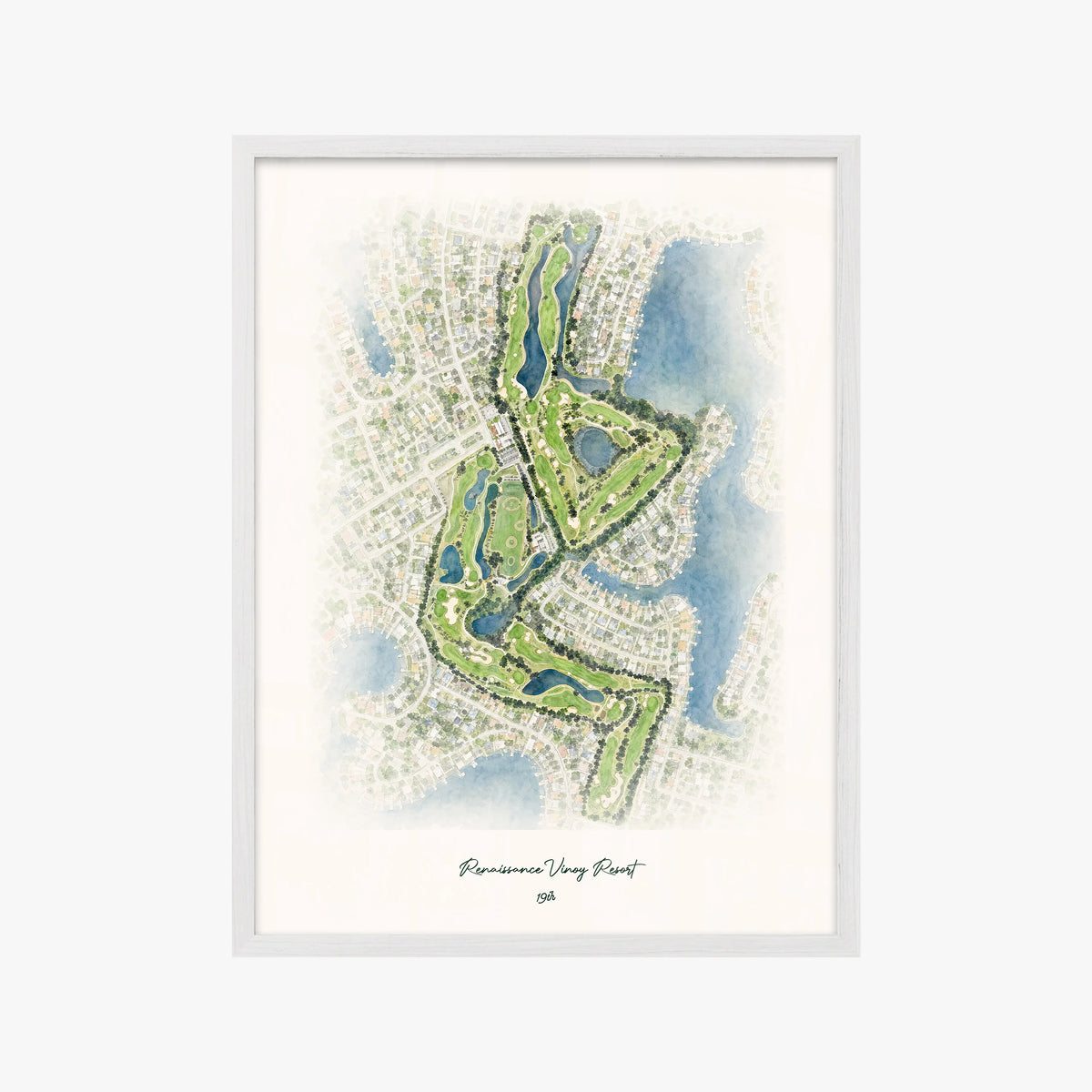 Renaissance Vinoy Resort white frame
