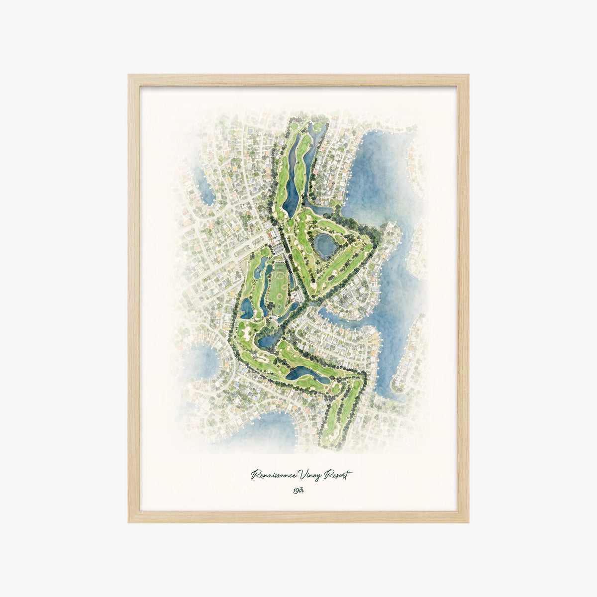 Renaissance Vinoy Resort wood frame