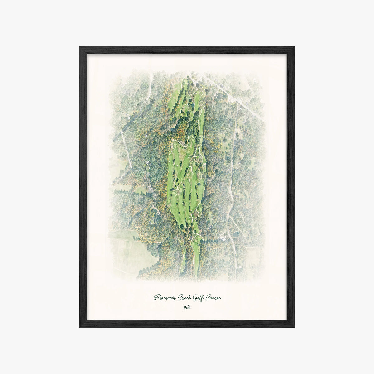 Reservoir Creek Golf Course black frame