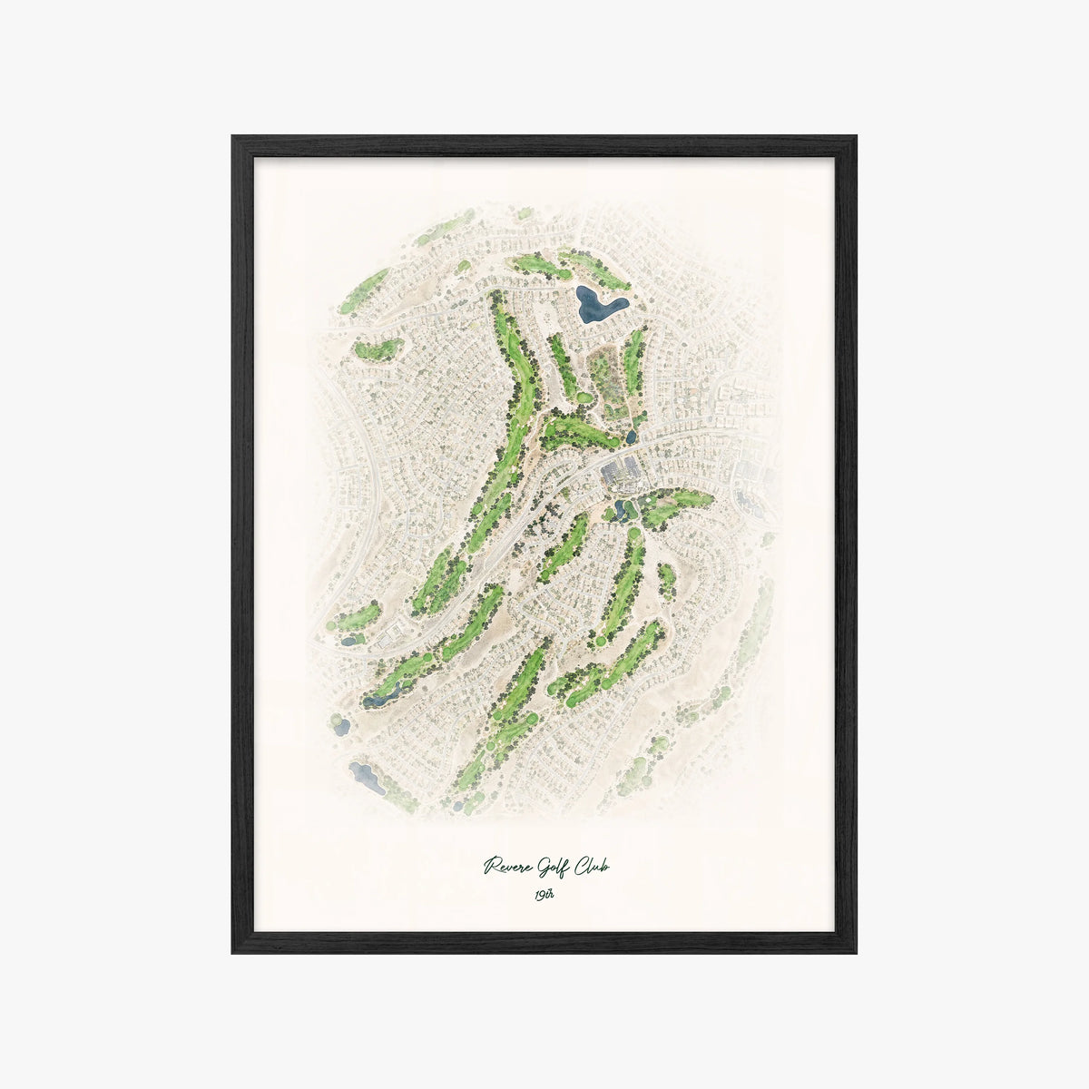 Revere Golf Club black frame