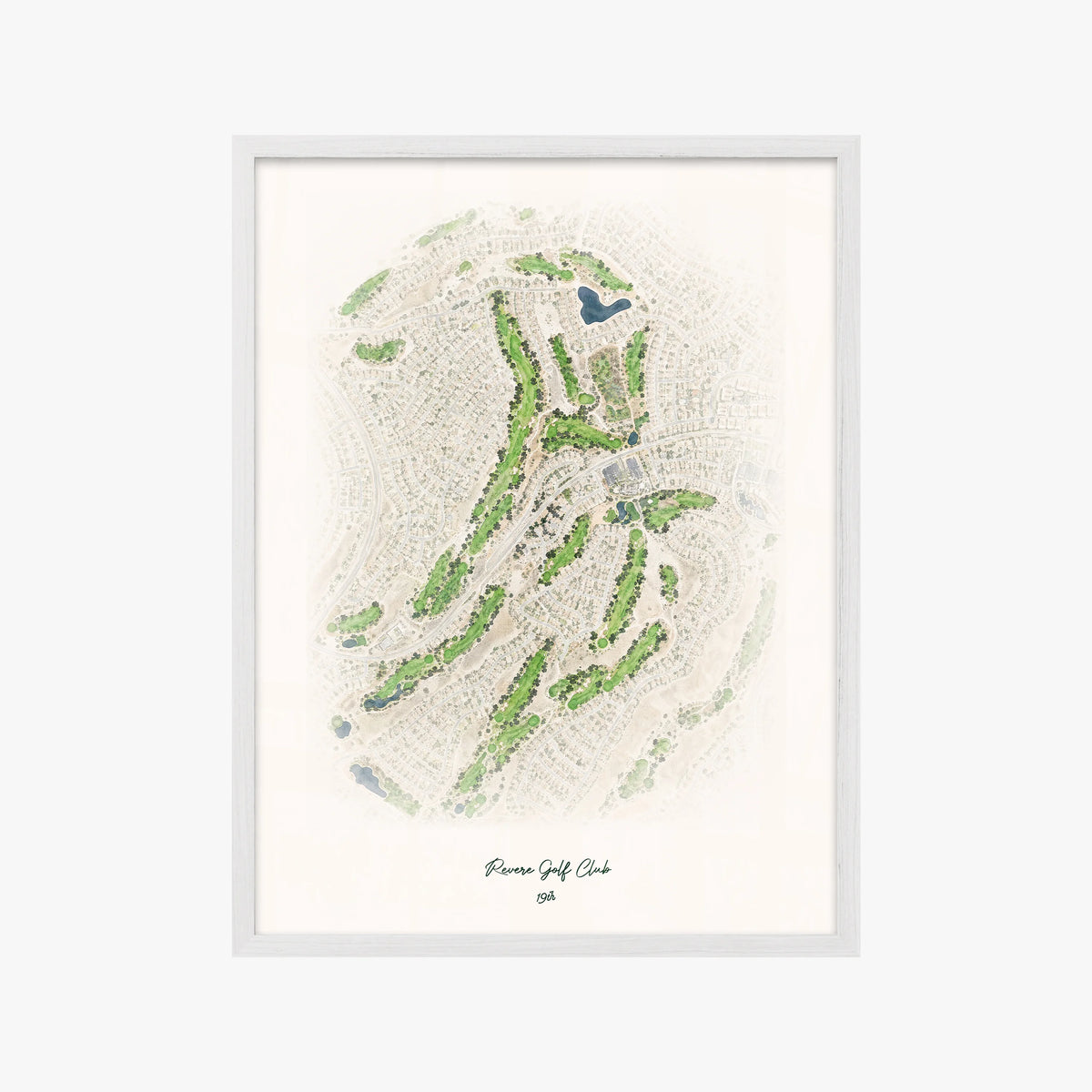 Revere Golf Club white frame