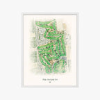 Ridge Creek Golf Club white frame