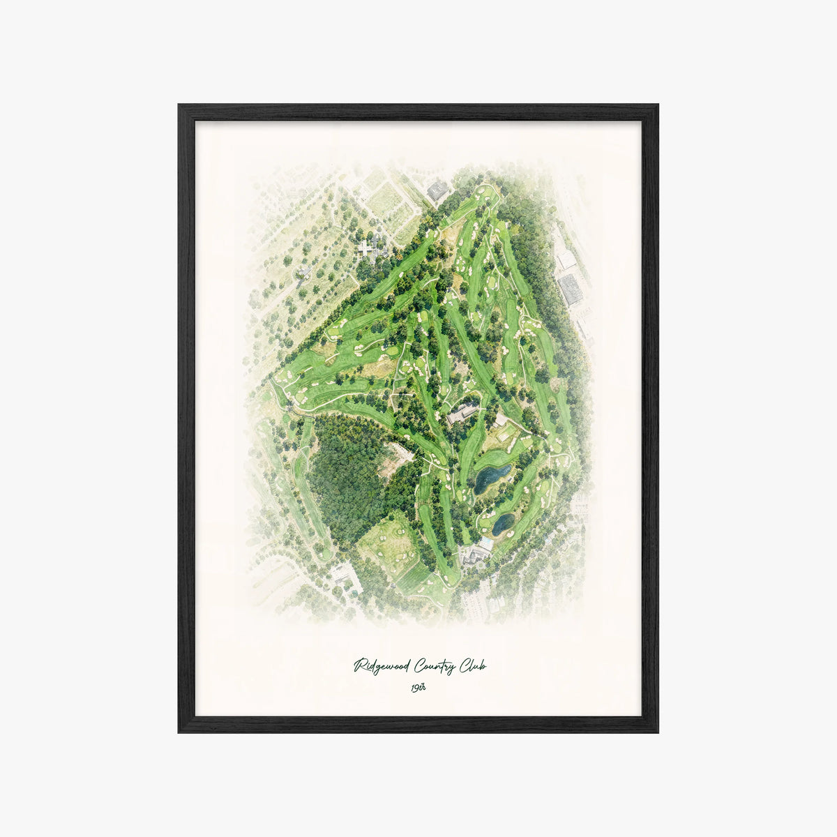 Ridgewood Country Club black frame