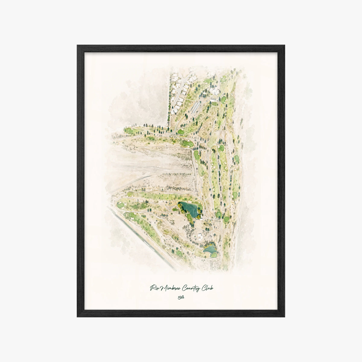Rio Mimbres Country Club black frame