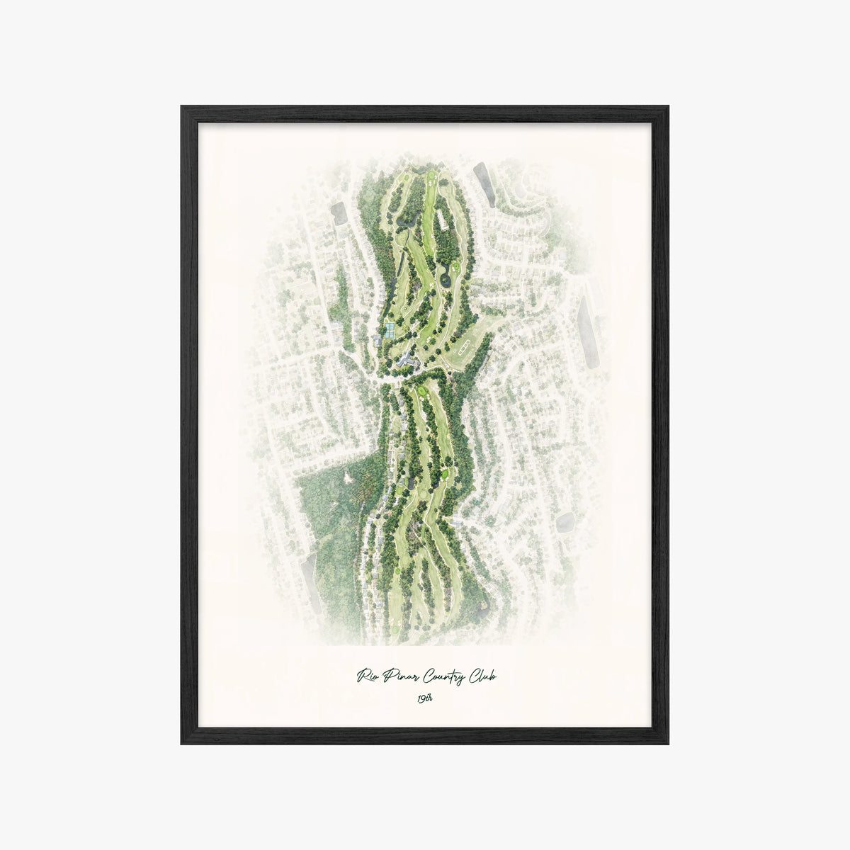Rio Pinar Country Club black frame