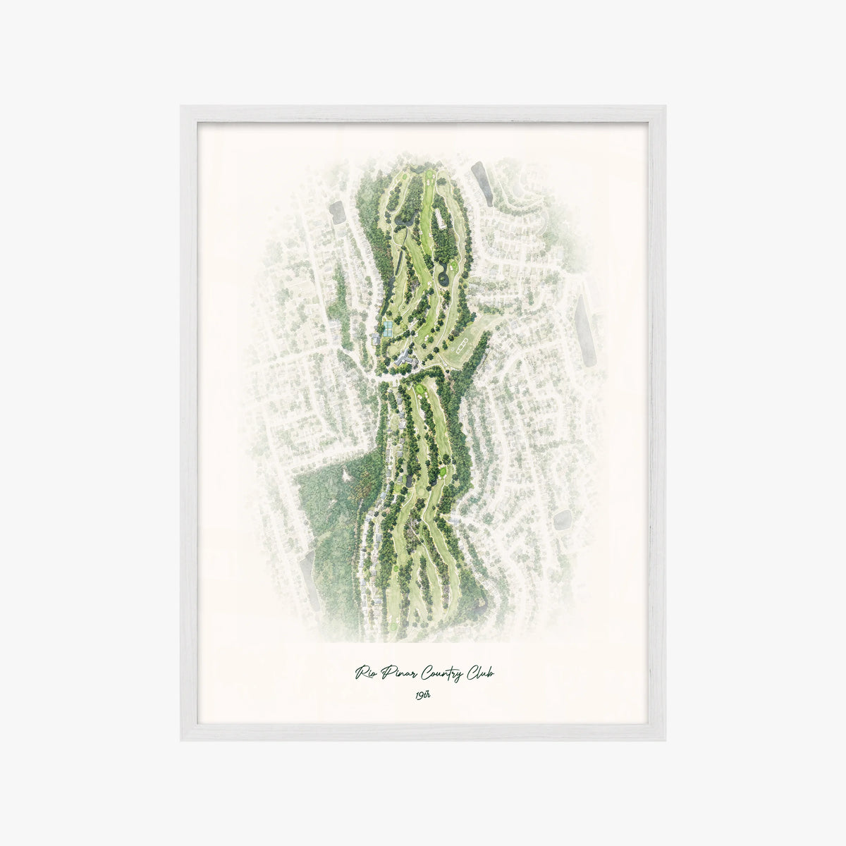 Rio Pinar Country Club white frame