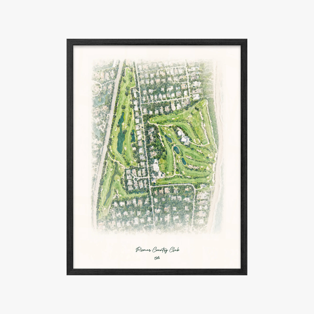 Riomar Country Club black frame
