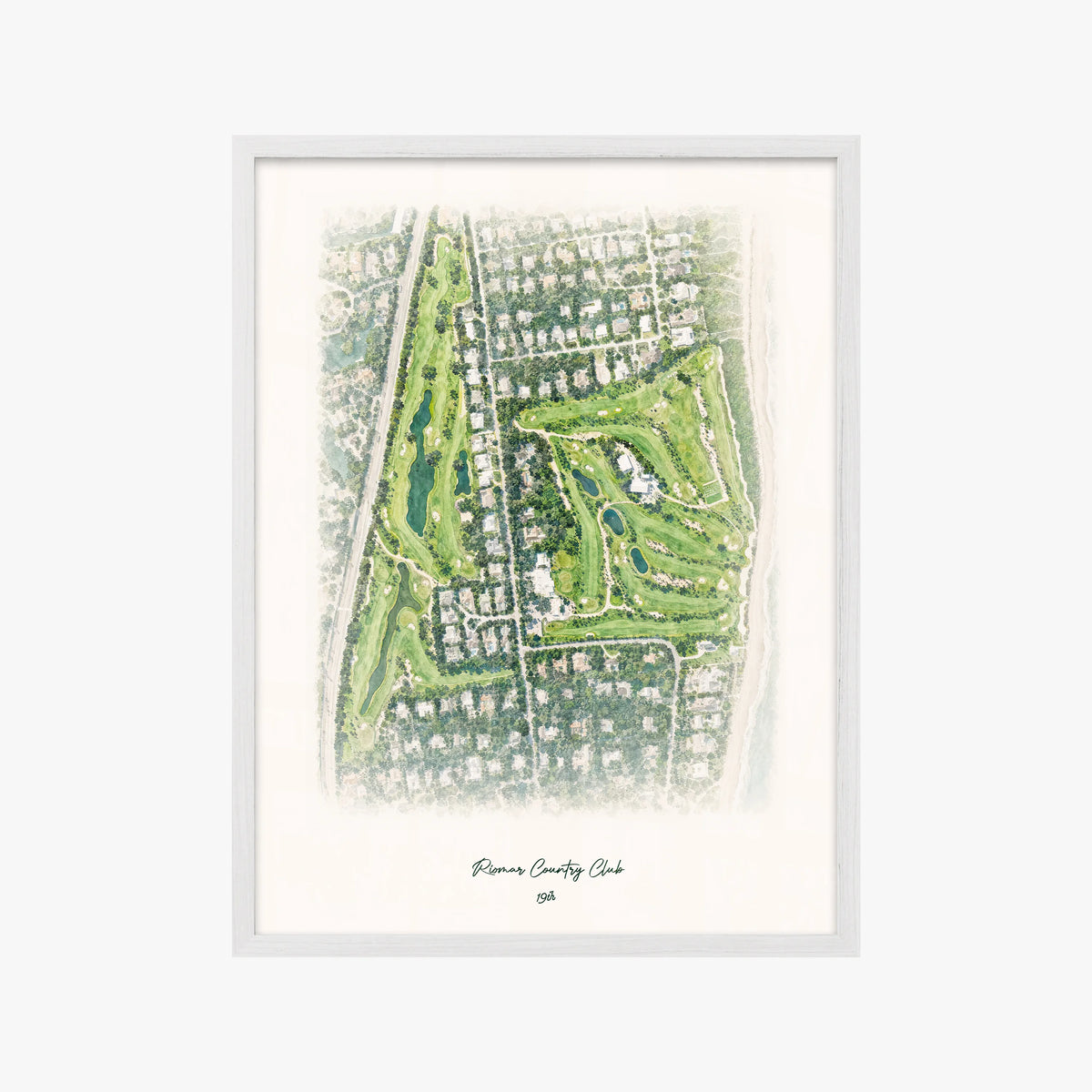 Riomar Country Club white frame