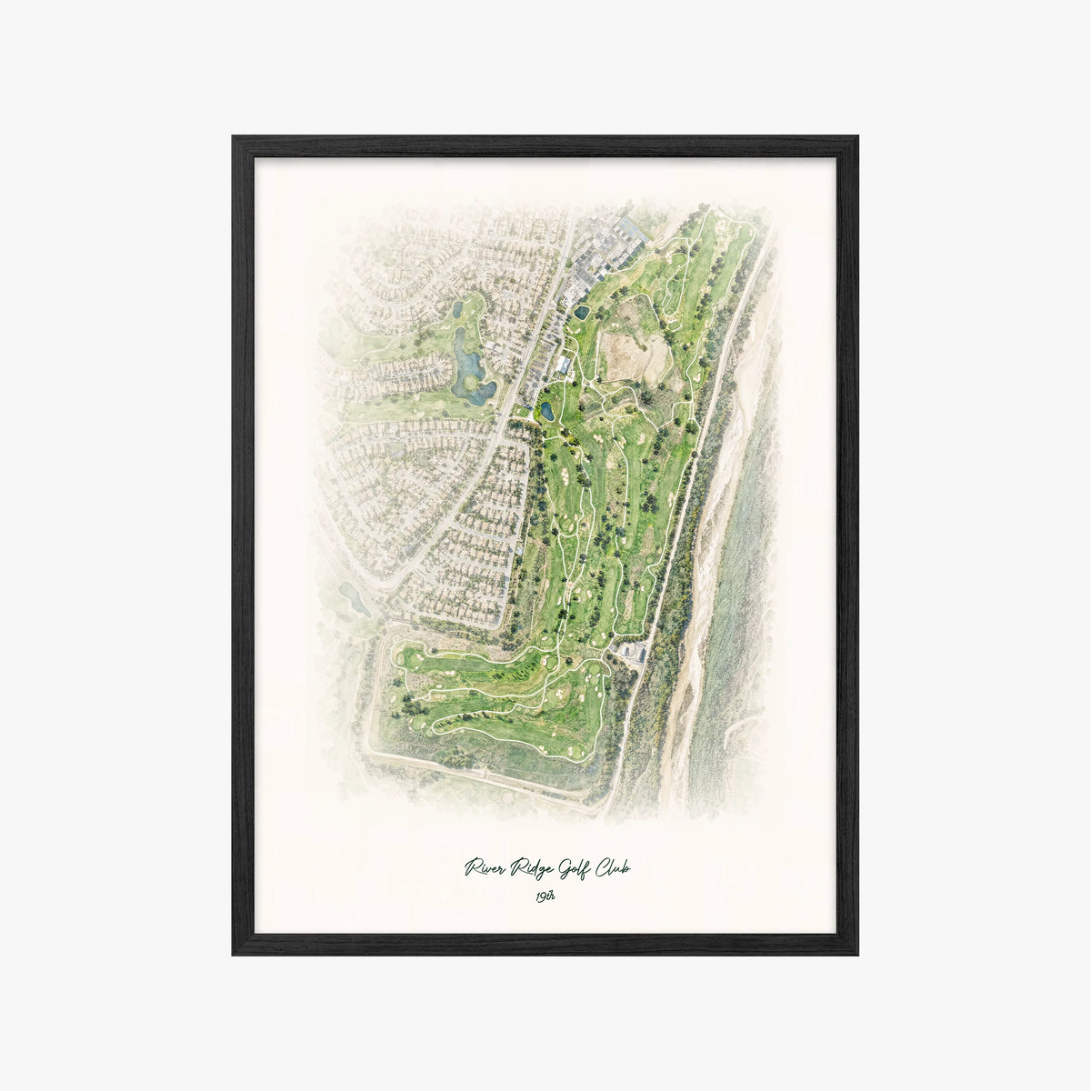 River Ridge Golf Club black frame