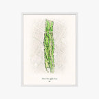 River View Golf Course white frame