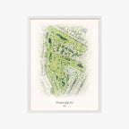 Riverbend Golf Club white frame