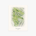 Riverbend Golf Club printed artwork
