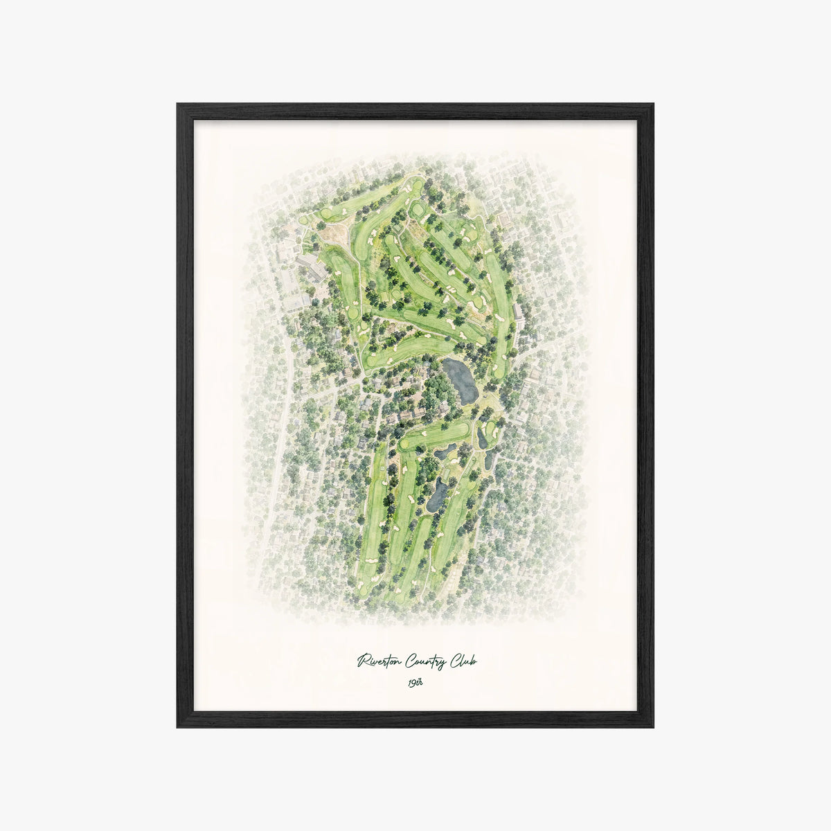 Riverton Country Club black frame