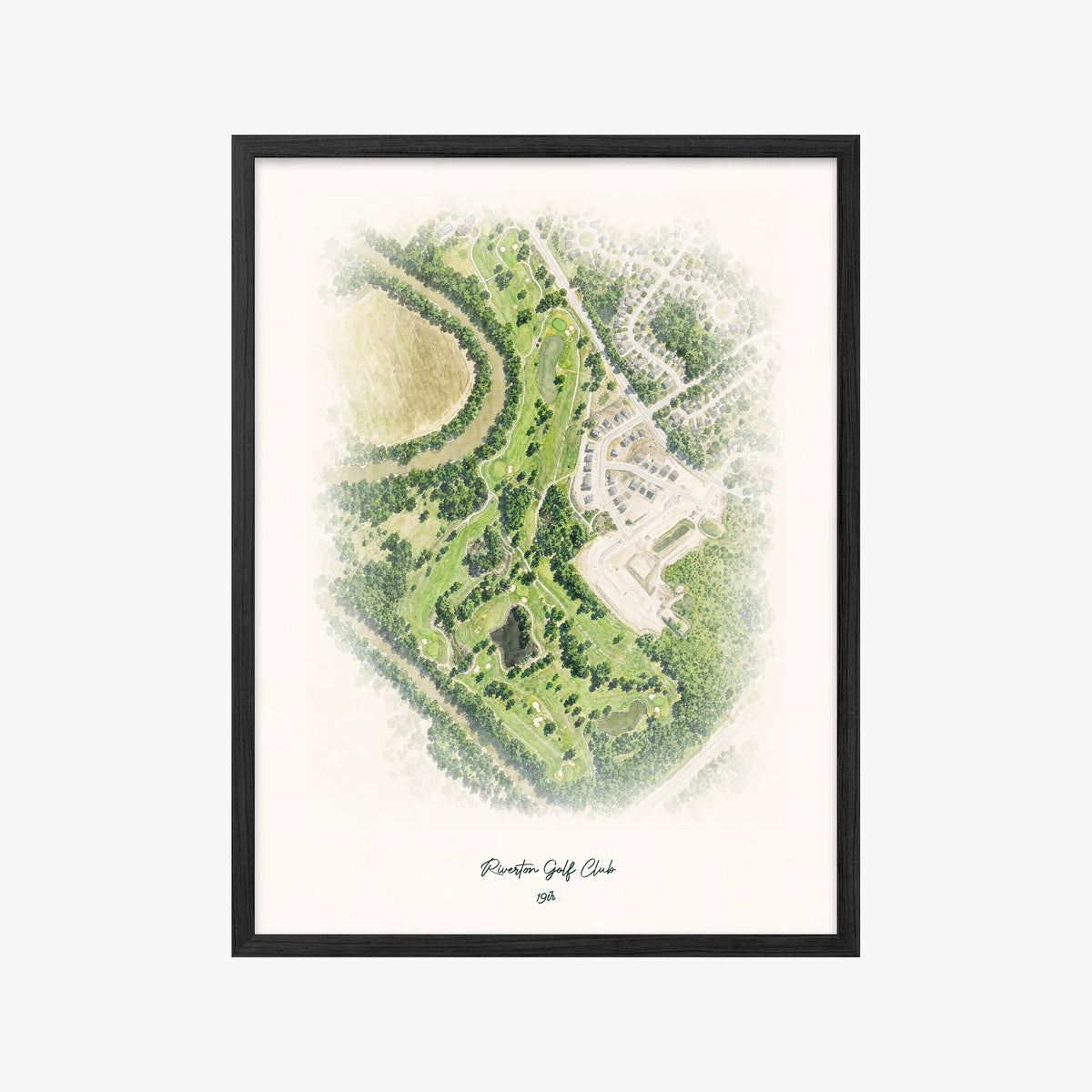 Riverton Golf Club black frame