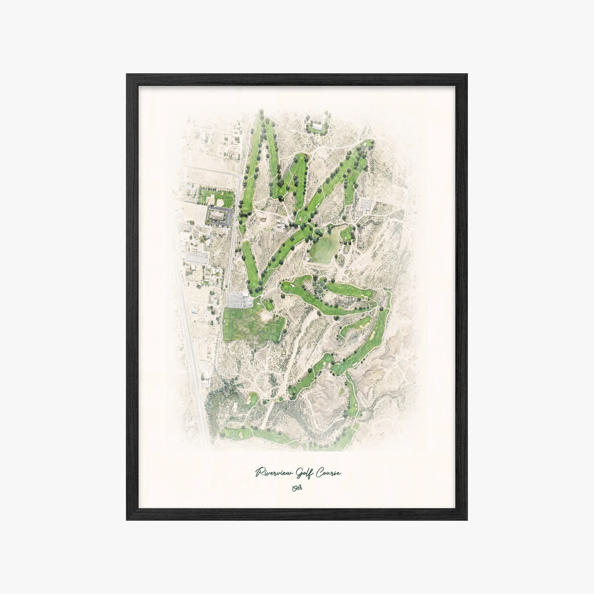 Riverview Golf Course black frame
