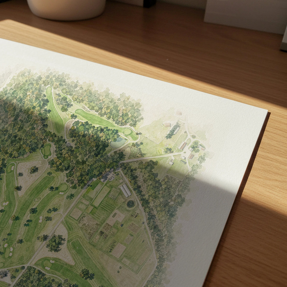Robert Trent Jones Golf Course Cornell University mockup 1