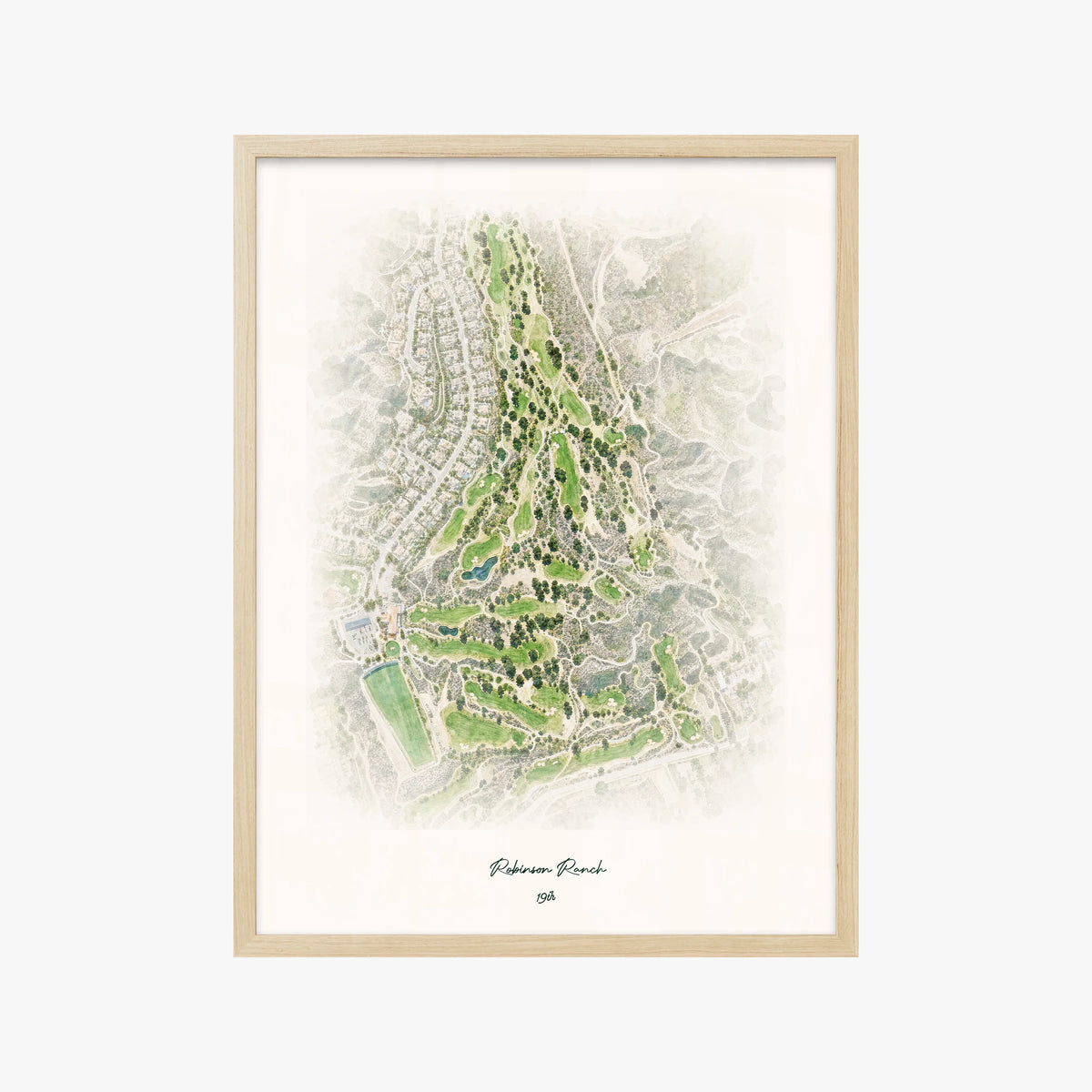 Robinson Ranch wood frame
