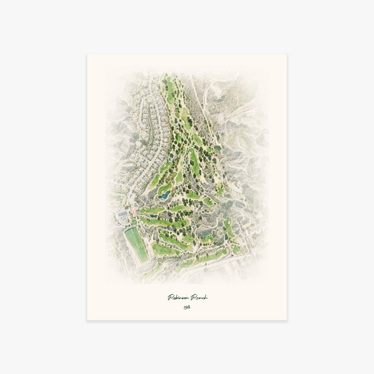 Robinson Ranch printed artwork