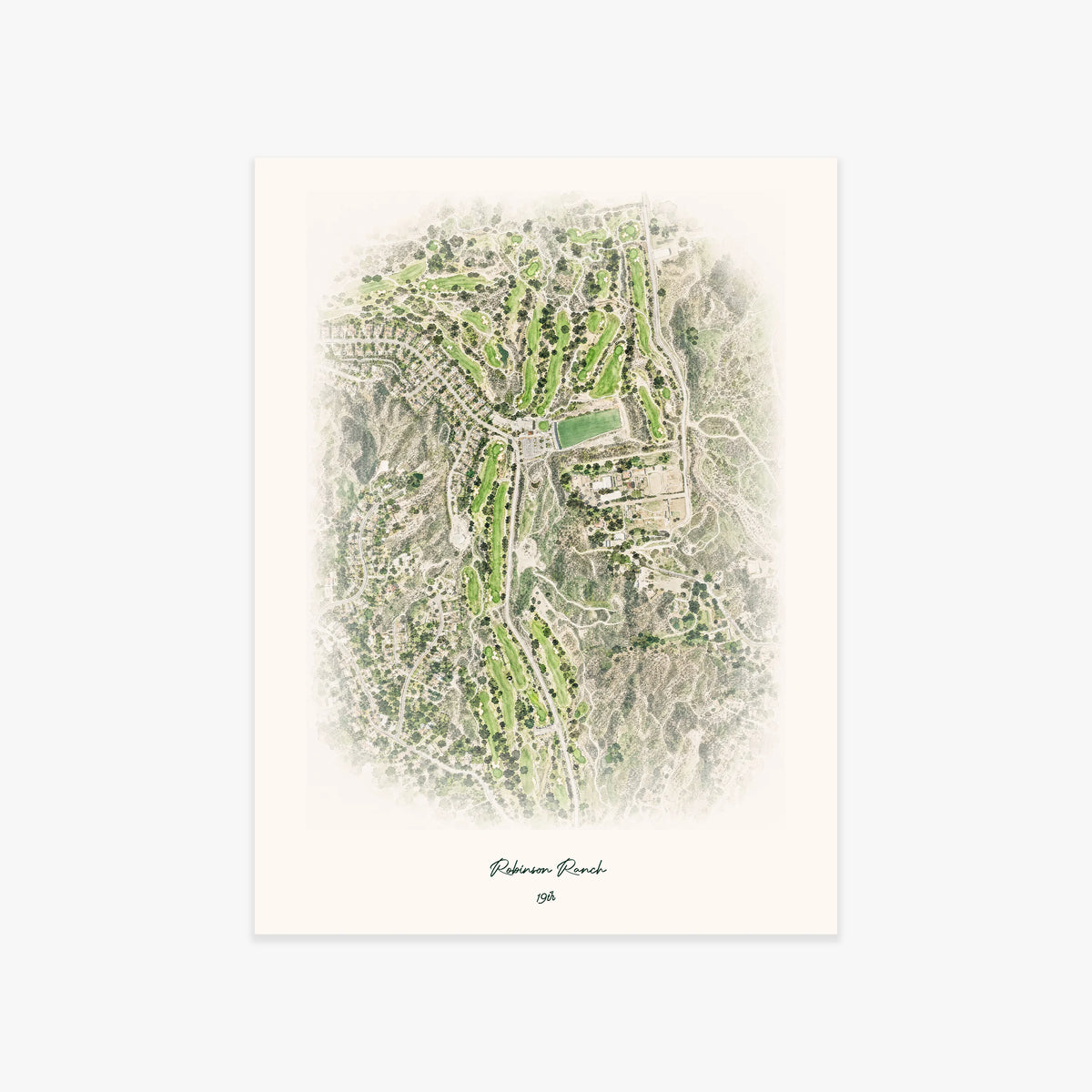 Robinson Ranch printed artwork