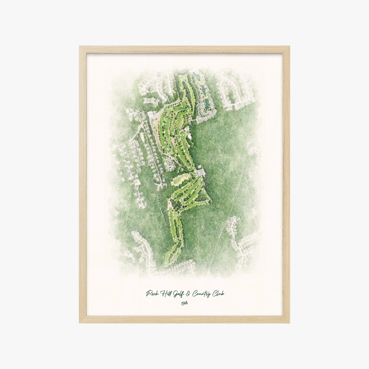 Rock Hill Golf & Country Club wood frame