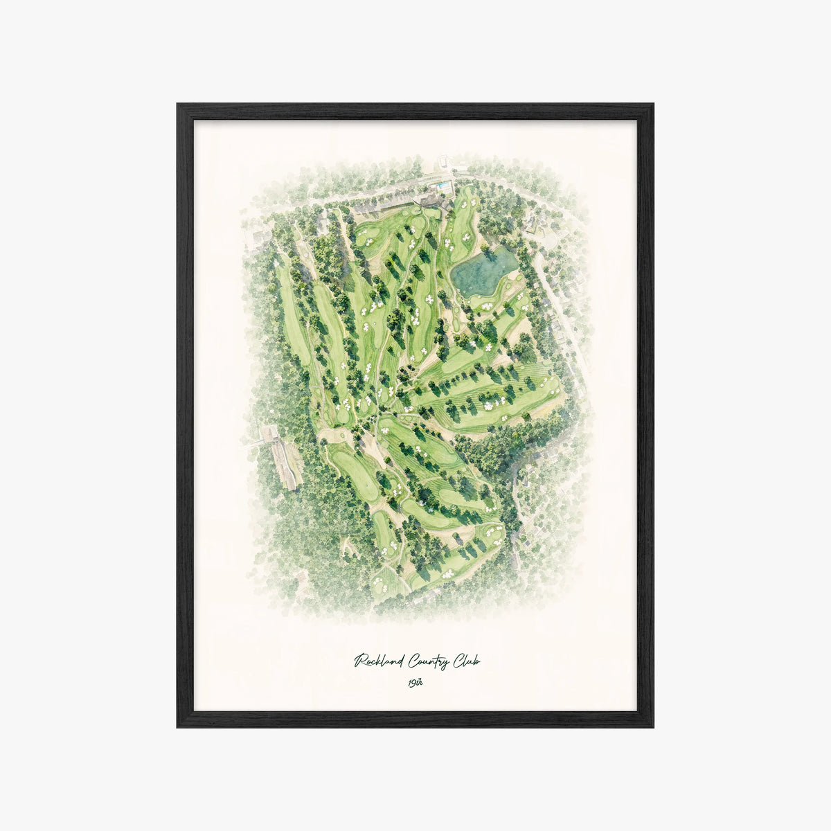 Rockland Country Club black frame