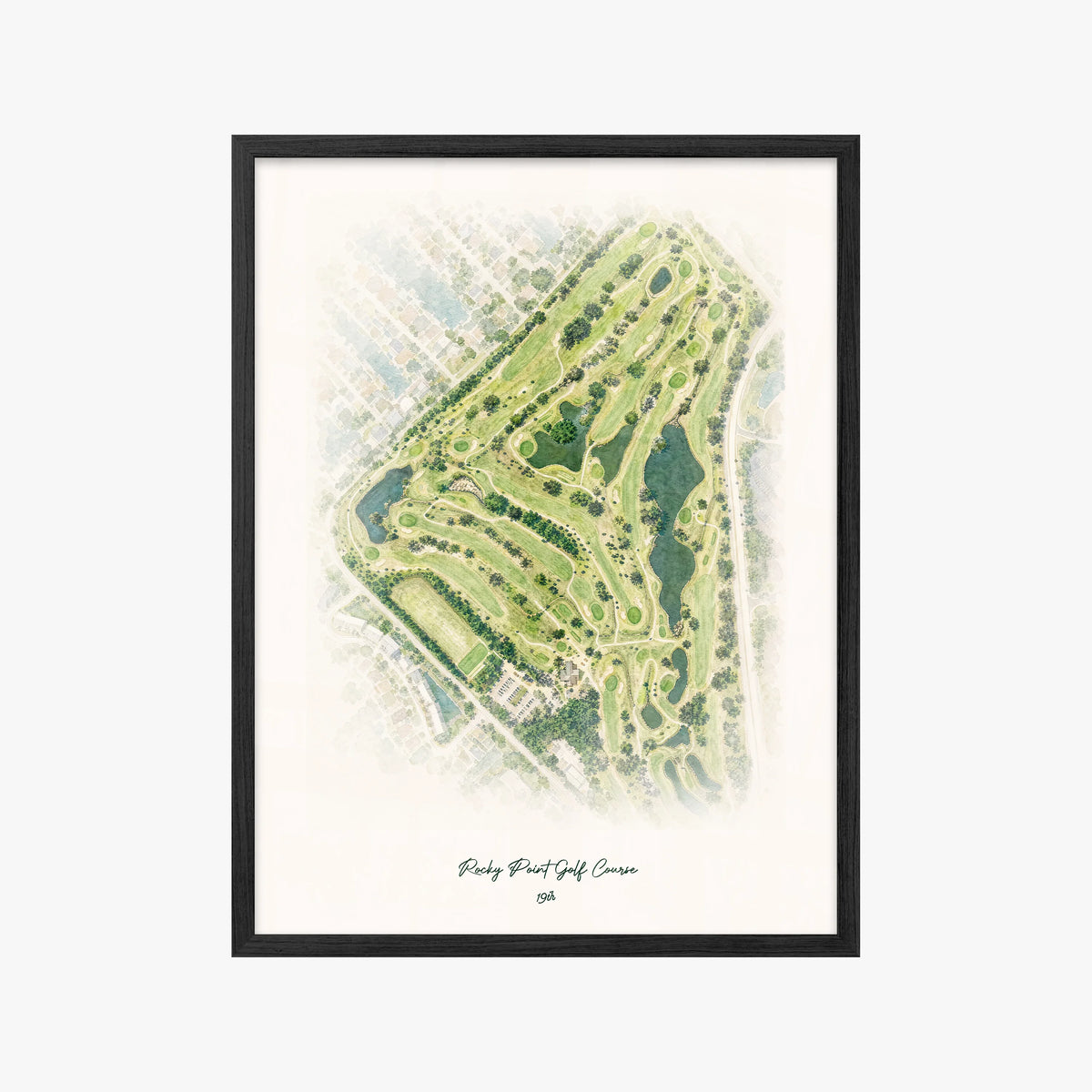Rocky Point Golf Course black frame