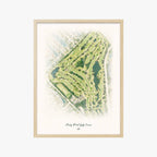 Rocky Point Golf Course wood frame