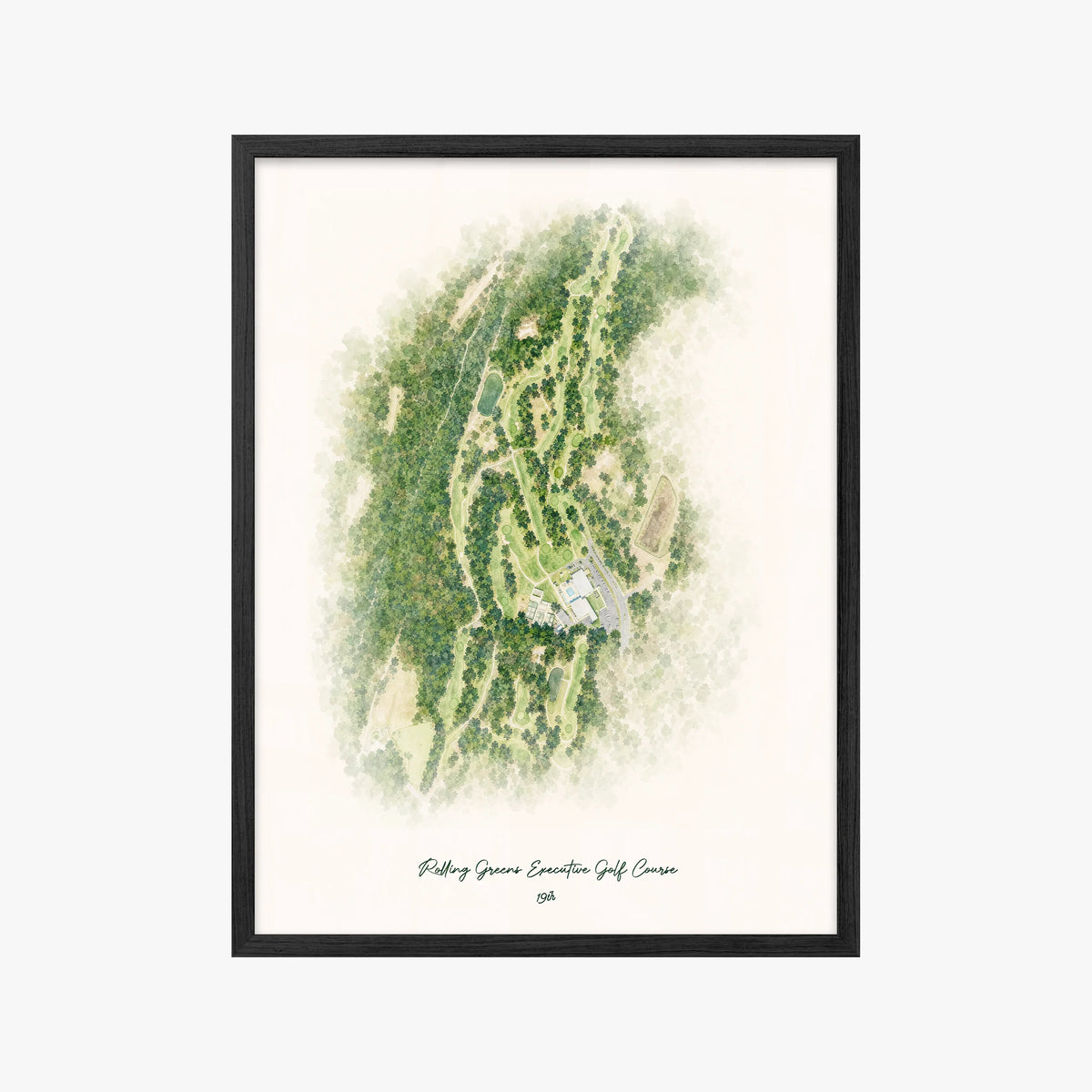 Rolling Greens Executive Golf Course black frame