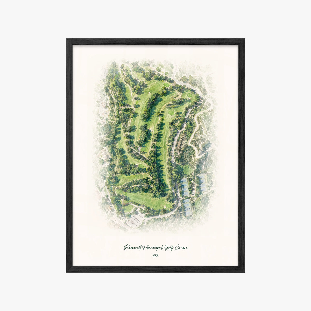 Roosevelt Municipal Golf Course black frame